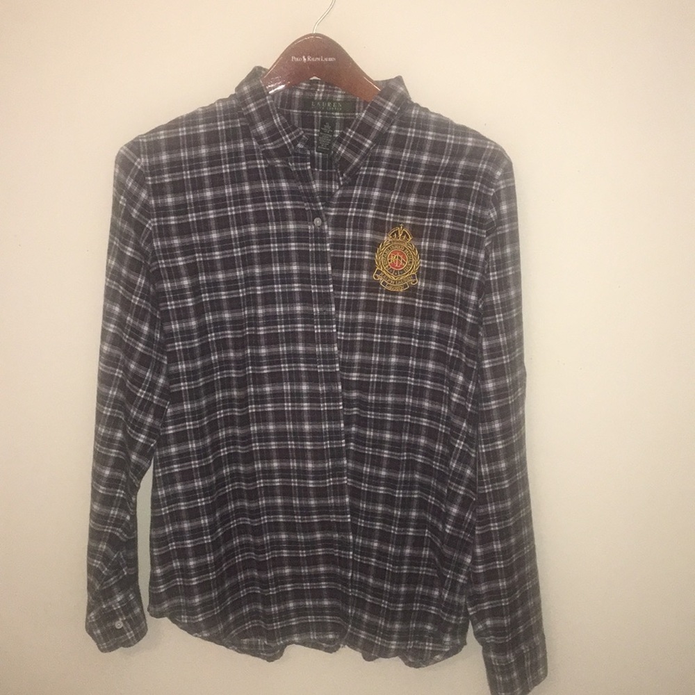 Ladies polo button up